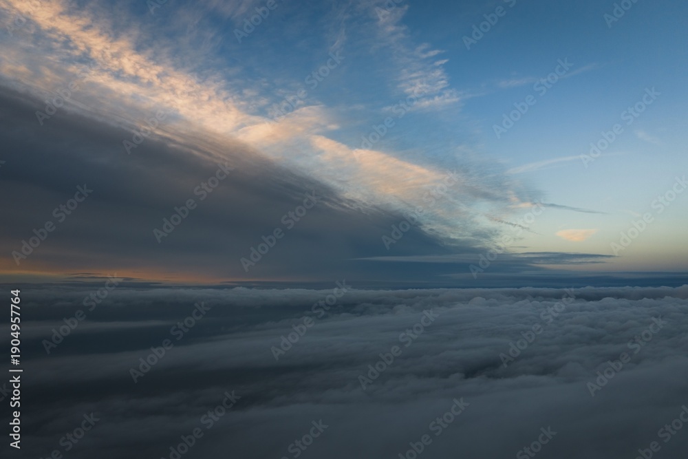 Fototapeta premium paysage de nuages 