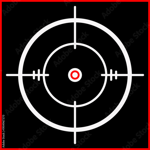 Target. Target destination icon set. Aim sniper shoot group. Focus cursor bull eye mark collection. Vector isolated on white