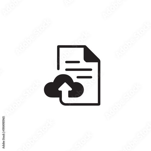 Uploading document to cloud storage service