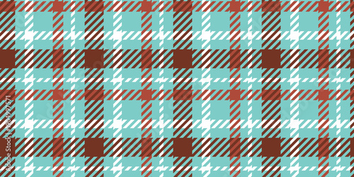 Color twill scotland textile seamless pattern. Fabric texture check tartan plaid of scottish style. Fashion abstract geometric background for cloth, card, fabric. Modern squared ornament.