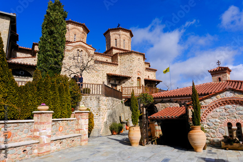 Meteora is a rocky region w...