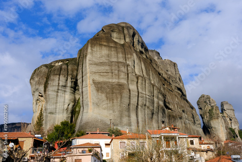 Meteora is a rocky region w...