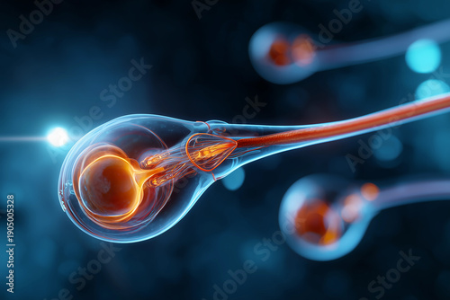 Understanding reproductive anatomy diagram showing sperm and egg cell interaction in the human reproductive system for fertility and pregnancy