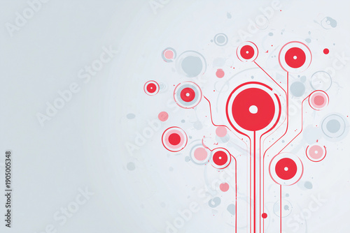 Infographic background about reproduction highlighting sperm, egg cell, fertility, and child development topics