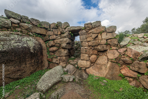 Tableau sur toile Nuraghe Albucciu near the village of Arzachena,  one of the most characteristic