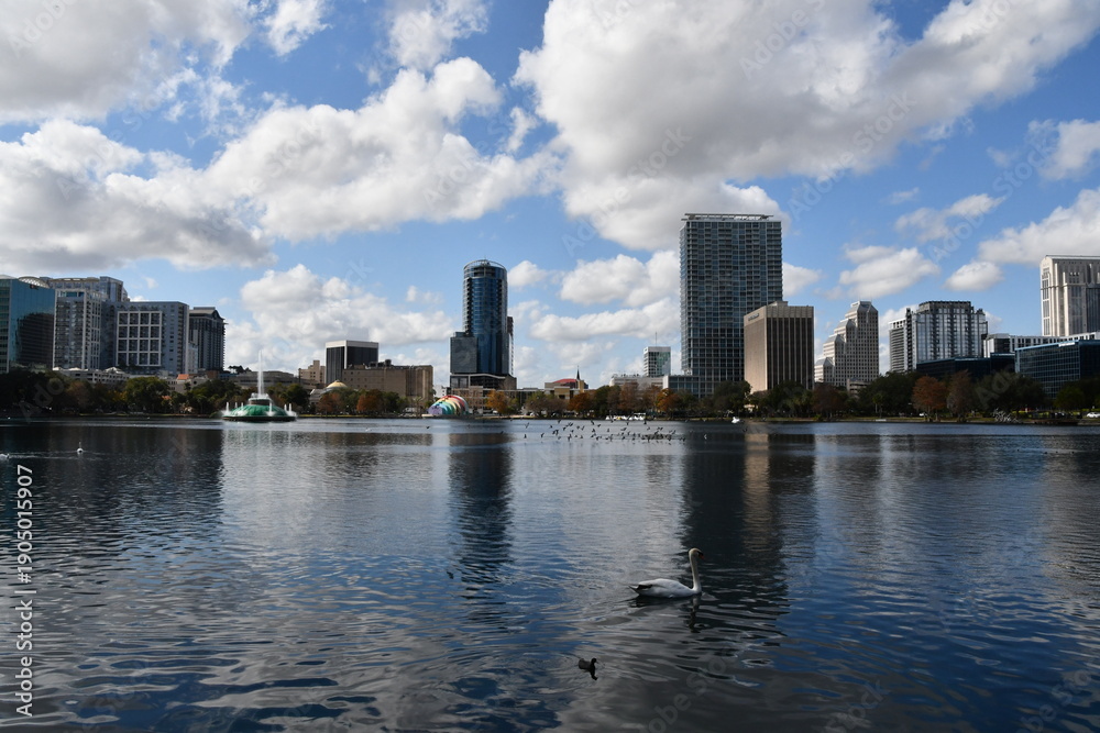 Fototapeta premium Lake Eola Park | Orlando | Florida 
