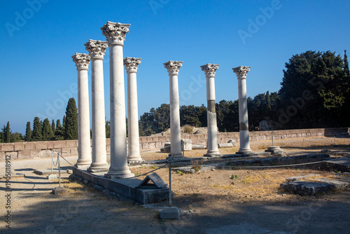 Kos island Asklepion ancien...
