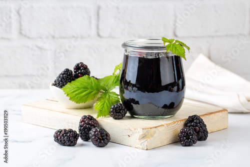 Blackberry Jam in a Jar, Ta...