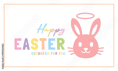 Vector Happy Easter Day Design Background