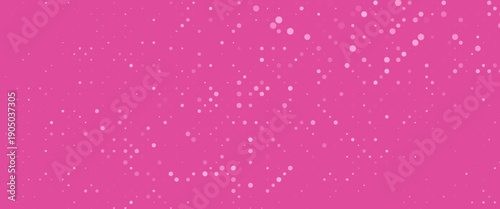 Pink rose halftone pattern. Retro comic gradient background. Pixelated dotted texture overlay. Cartoon pop art faded gradient pattern. Vector illustration.