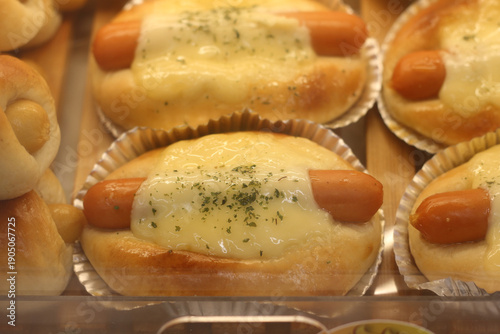 Wallpaper Mural Delicious bread is available for sale in the glass display case. Torontodigital.ca