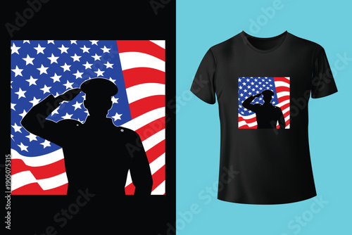 I'm dad grandpa and a veteran nothing scares me, t-shirt design, Typography T-Shirt Design, Unique Design, Vector graphic design template.