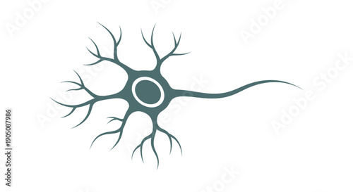 Neuron Cell Illustration