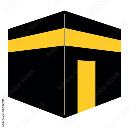 The Holy Kaaba Building in Makkah for Hajj Pilgrimage