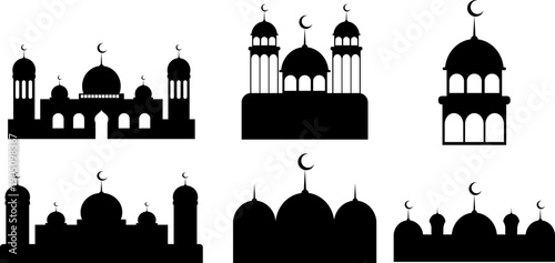 mosque silhouette