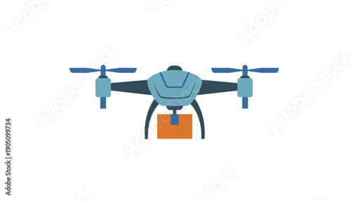 Drone delivery package flying transport air