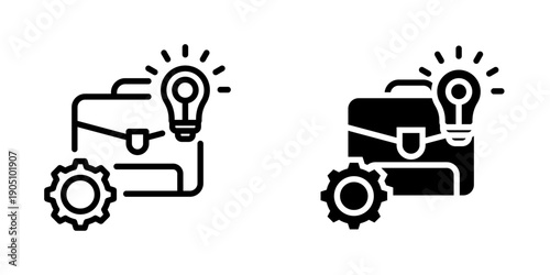 Business concept icon, element icon for business concept, Design Branding, Print, and Digital Media