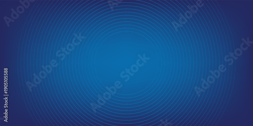 Bright blue dynamic abstract vector background with diagonal lines. 3d cover of business presentation banner for sale event night party. Fast moving soft circle wave line stripe decoration