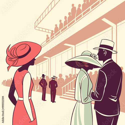 couple in the street