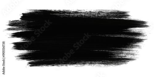Black and white watercolor brush strokes with paint splashes