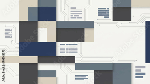 Corporate Abstract Technology Vector Background