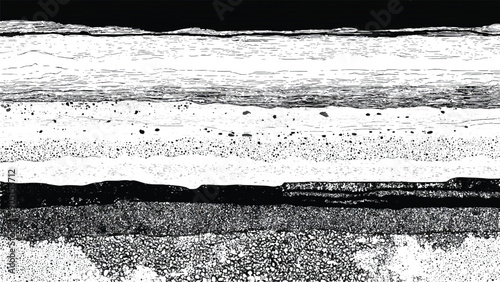 Abstract textured layered design element background graphic