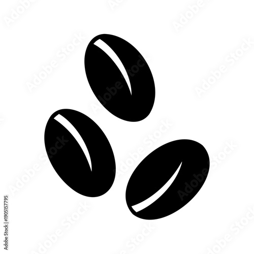 Assorted minimalist black silhouette icons set, including food, people, nature and character symbols.