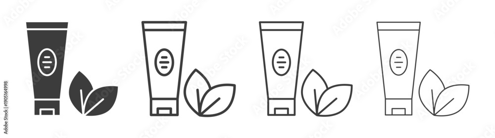 Obraz premium Face wash icon. flat stroke linear simple trend modern logotype design