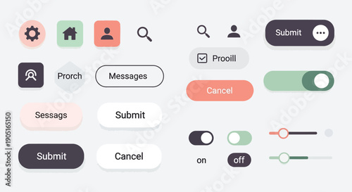 Clean mobile app login interface screens for modern user experience