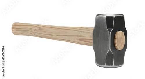 Heavy Sledge Hammer with Wooden Handle