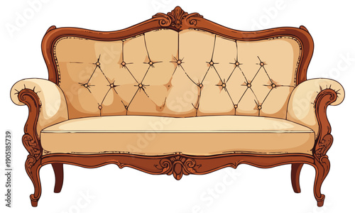 アンティークソファ