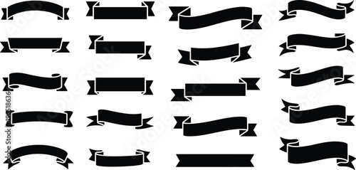 Silhouette of Diverse Group of People Protesting with Blank Signs and Megaphones for Social Justice Human Rights Activism and Public Demonstration Isolated on White Background