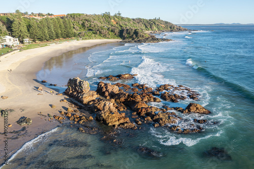 Flynn's Beach - Port Macquarie Mid North Coast NSW Australia. Popular holiday destination on east coast of Australia
