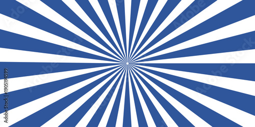 Vintage blue grunge sunburst background with retro rays and a distressed paper texture design for vector art wallpaper and decorative illustration backdrop