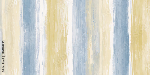 Vintage abstract background featuring a grunge striped pattern on an old blue and brown textured paper canvas material for a weathered wall backdrop design