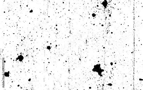 Abstract vector noise. Small particles of debris and dust. Distressed uneven background. Grunge texture overlay with fine grains isolated on white background.