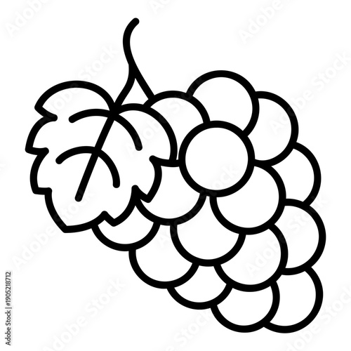 Icon of a bunch of grapes