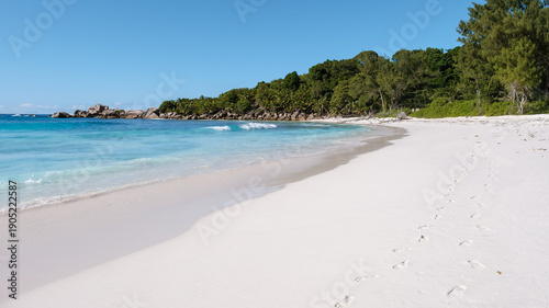Photography Discover the pristine beauty of Anse Cocos beach on La Digue, Seychelles in blis