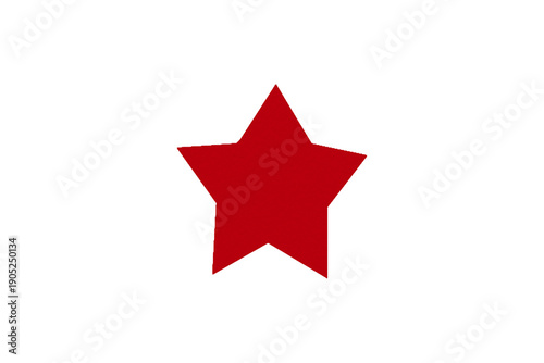 The red star is located on a transparent background. Free Download The red star is located on a transparent background. - GFXLoad
