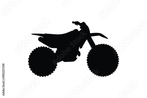 Dirt bike motorcycle silhouette motocross racing extreme sport off road vehicle