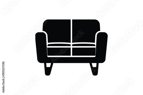 Sofa couch furniture seating interior home room decor modern style comfort soft
