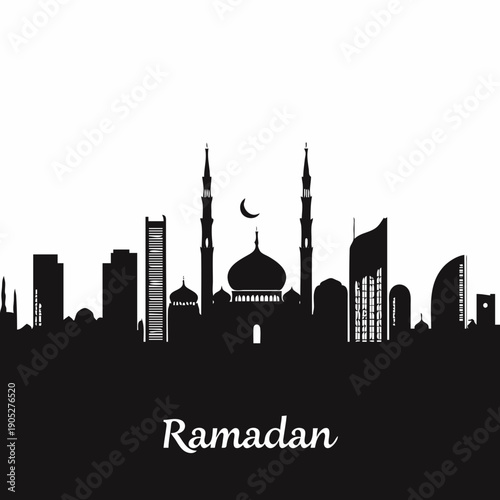 silhouette of taj mahal