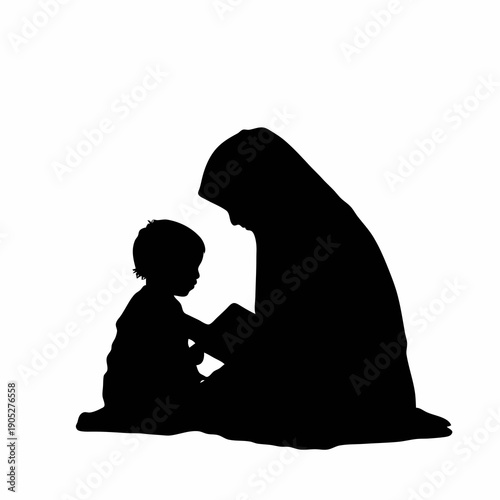 mother and son