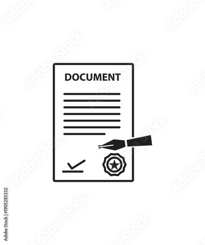 document icon, vector best flat icon.