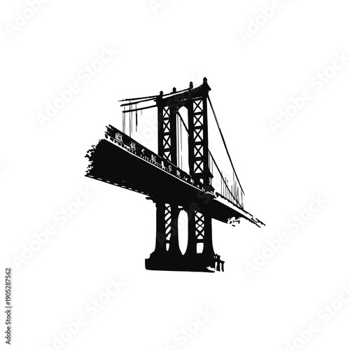 Black and white horror illustration of a human peering through a torn surface gripping vintage style vector art