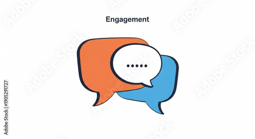 Speech Bubbles Representing Conversation and Dialogue.