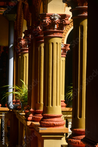Historic Vinh Trang Temple, My Tho City, Tien Giang Province, Vietnam
