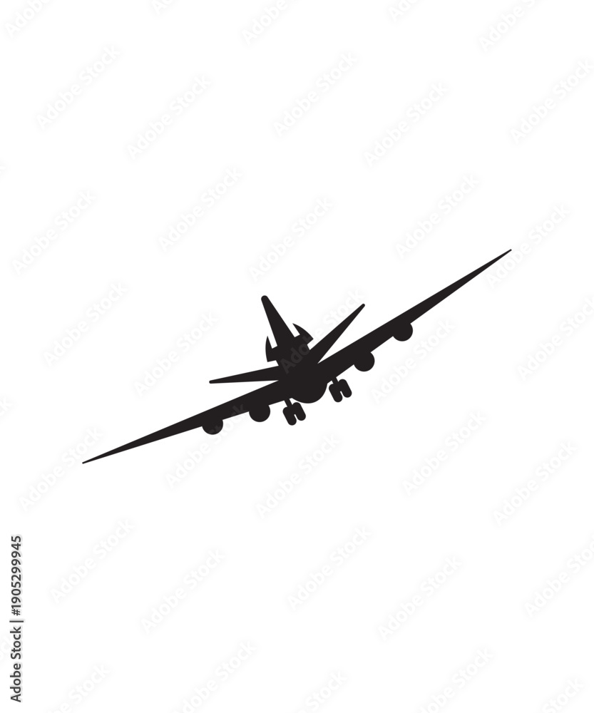 Fototapeta premium fighter plane icon, vector best flat icon.