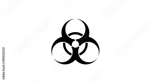 Biohazard Symbol Danger Warning Sign 1.