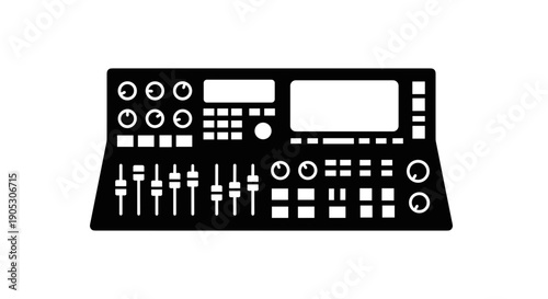 Audio Mixing Console Board 1.